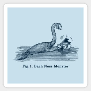 Lochness Monster Sebastian Bach Cryptid Sticker